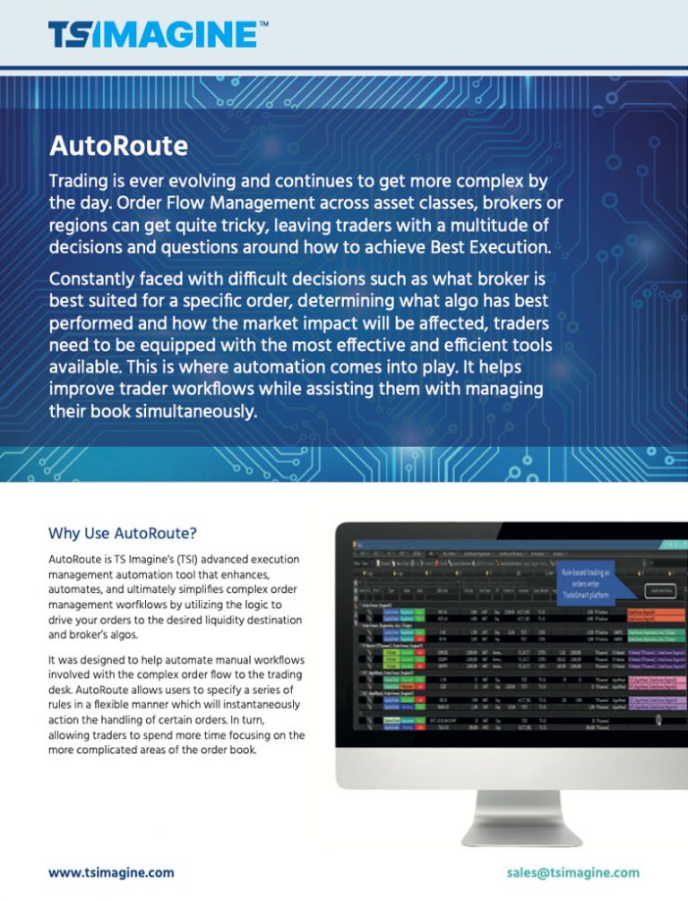 TradeSmart – AutoRoute