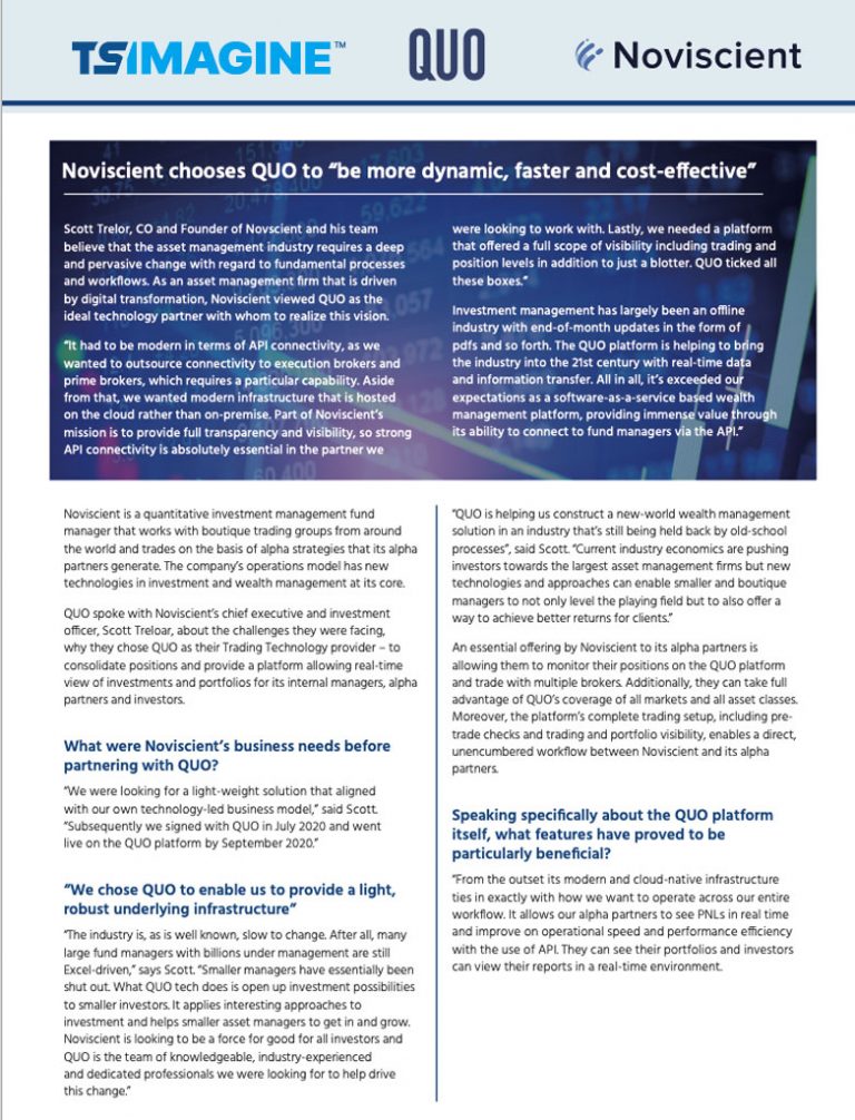 Case Study: Noviscient